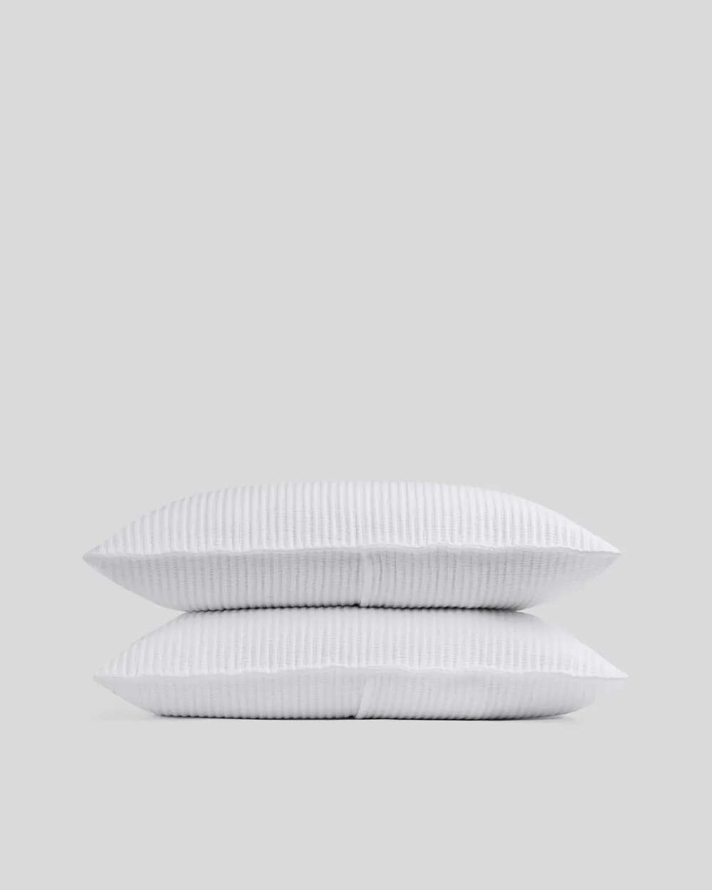 Cozy Earth Bamboo Coverlet Standard Shams in White